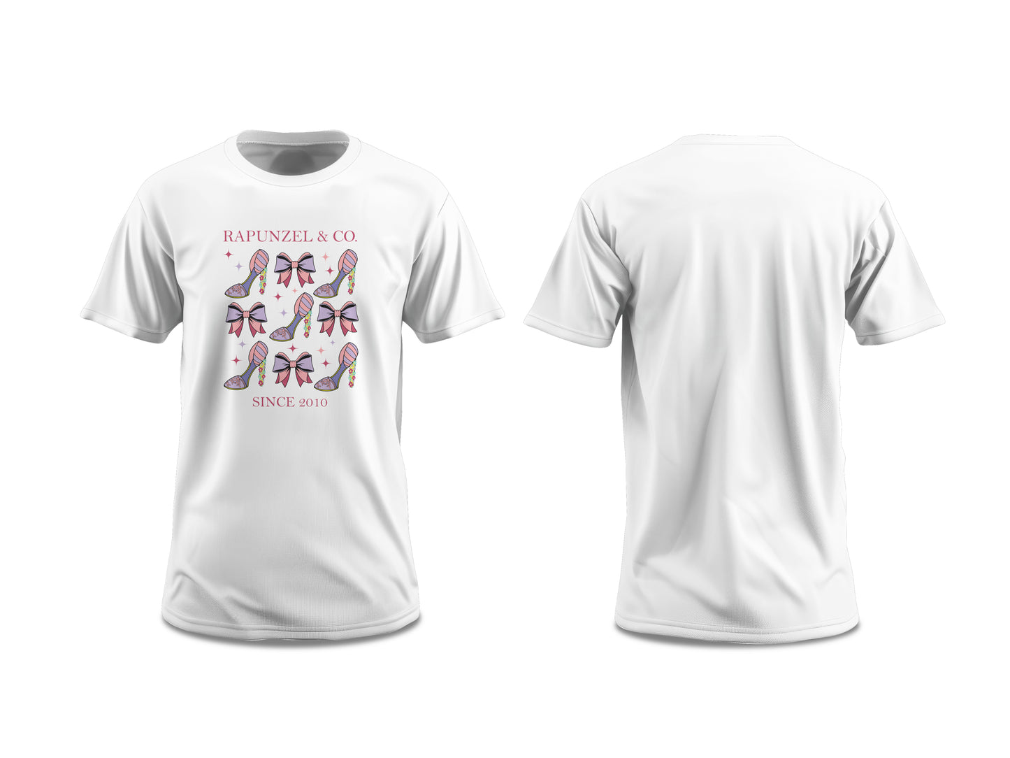 Rapunzel & Co Heels and Bows T-Shirt