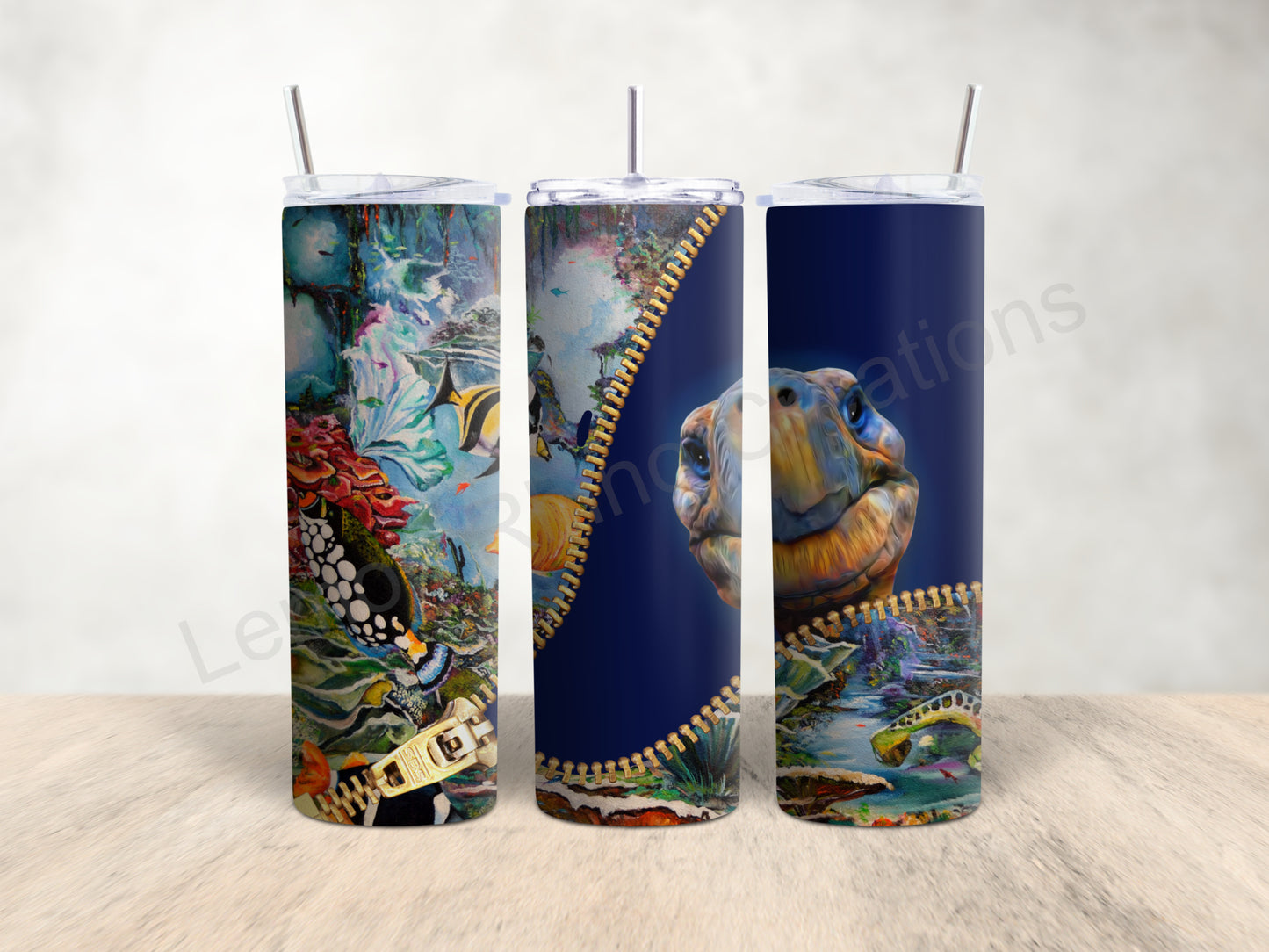 20oz Tumbler - Turtle