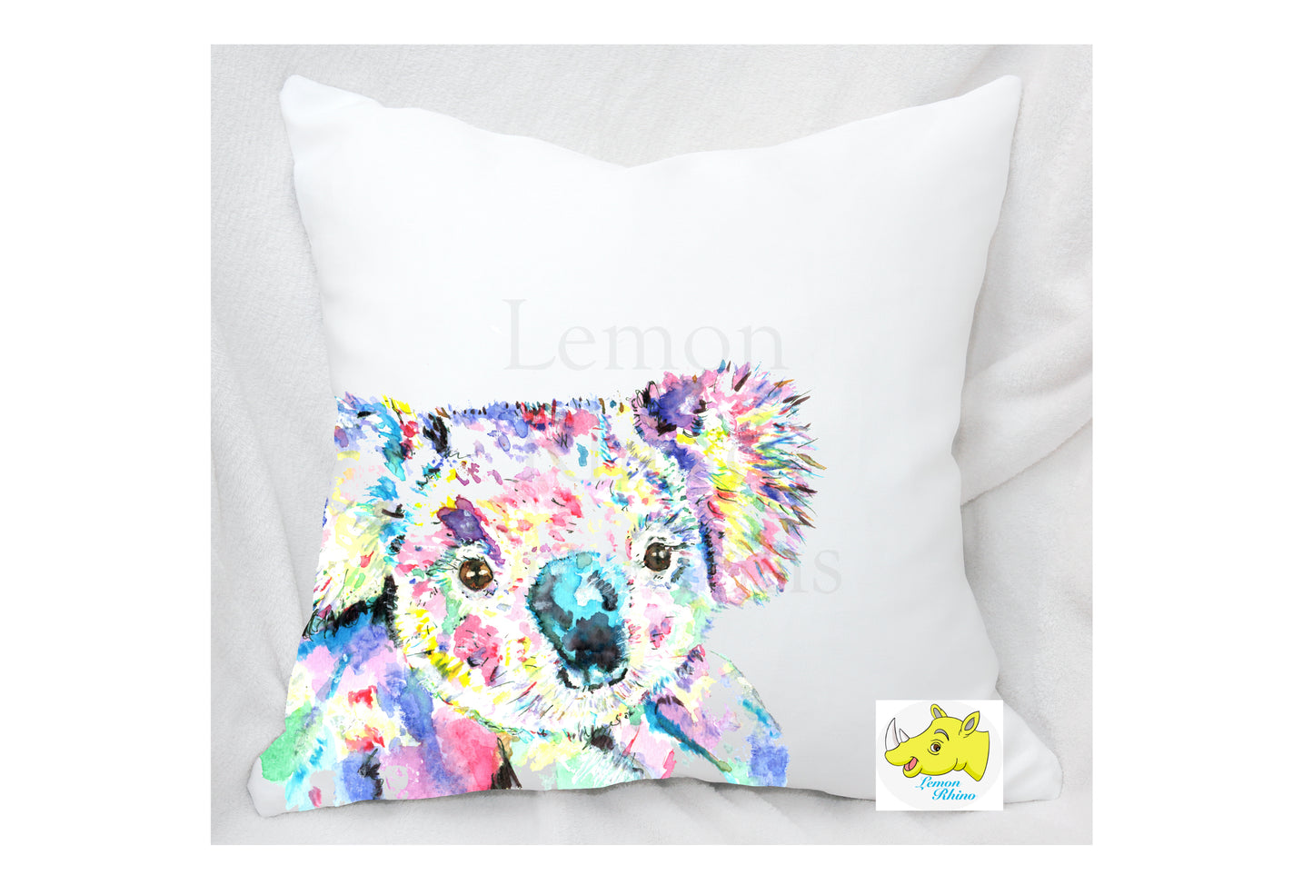 Koala Rainbow Design Cushion
