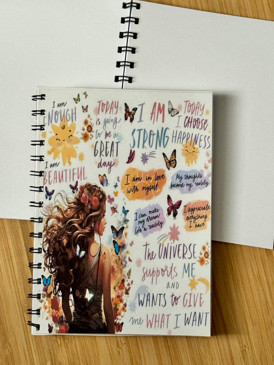 Positive affirmation Notebook