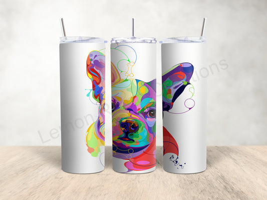 20oz Tumbler Frenchie
