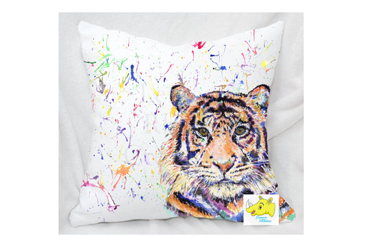 Tiger Rainbow Design Cushion